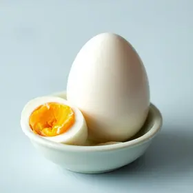 ovo de galinha inteiro cozido