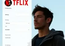 foto no perfil da Netflix