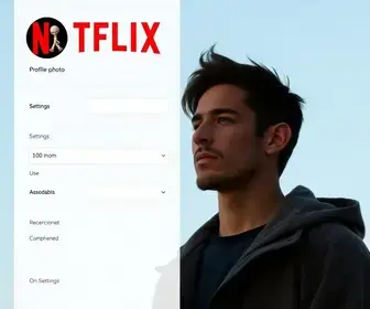 foto no perfil da Netflix